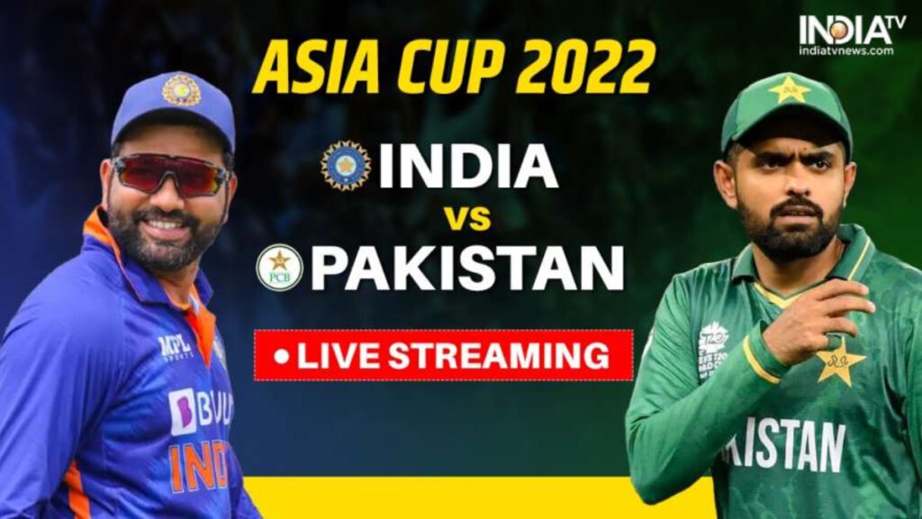 भारत-पाकिस्तान क्रिकेट मैच 